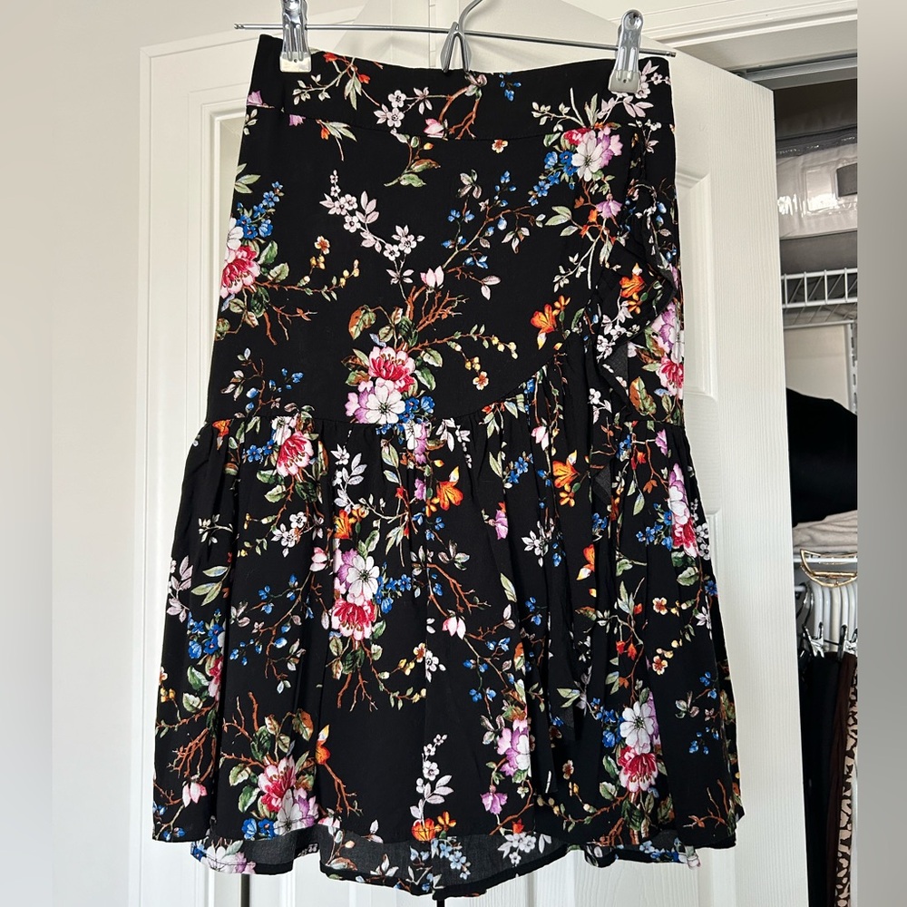 a new day Floral Mini Skirt